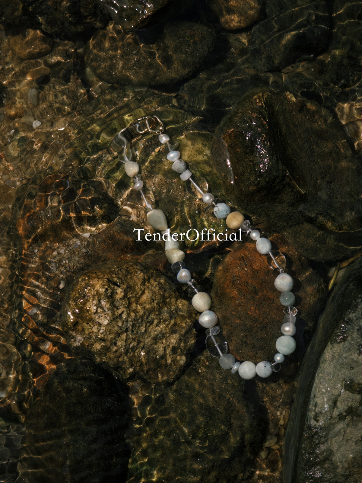 Monet Summer｜Morganite & Pearl Necklace | Handmade Jewelry