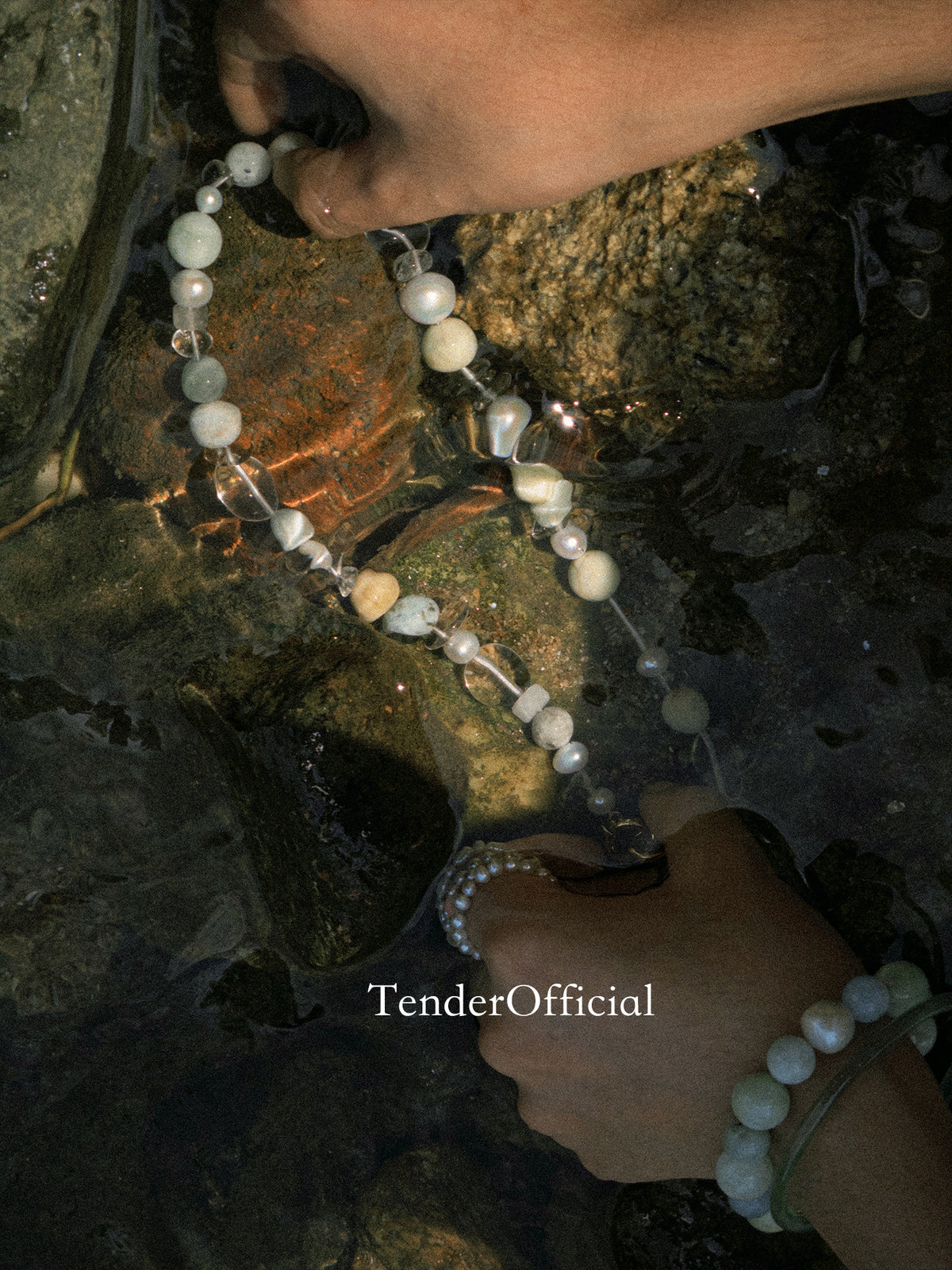Monet Summer｜Morganite & Pearl Necklace | Handmade Jewelry
